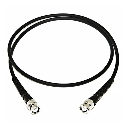 Produktfoto 1 von Mueller Electric Geschirmt Koaxialkabel, 50 Ω 20 AWG, 0.9 m, Schwarz