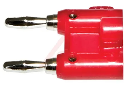 Produktfoto 1 von Mueller Electric 4 mm Stecker Rot Bananenstecker, Kontakt Nickel, 5000 V Steckbar