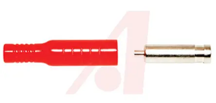 Produktfoto 1 von Mueller Electric 4 mm Buchse Rot Buchse für Laborstecker, Kontakt Nickel, 5000 V dc 15A