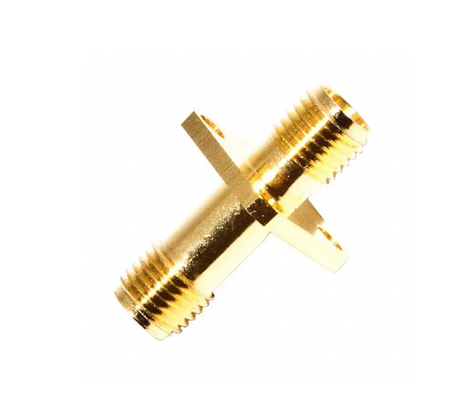Produktfoto 1 von Mueller Electric HF Adapter, 50 Ω, Gerade, 18GHz Buchse Buchse, Koaxial SMA