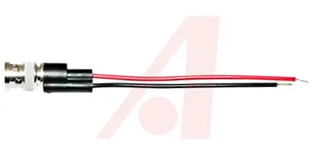Produktfoto 1 von Mueller Electric BNC-Messleitung Stecker, Schwarz, Rot Polyvinylchlorid-isoliert 200 mm, 500V ac