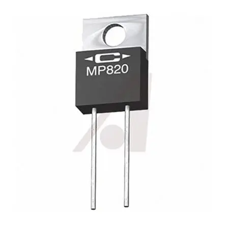Produktfoto 1 von Caddock MP800 Folie Widerstand, Radial 2 kΩ 1 % / 20 W