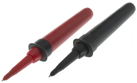 Produktfoto 1 von Fluke Mit Gewinde Prüfspitze Rot, Schwarz 2 mm, 1000 V 10A