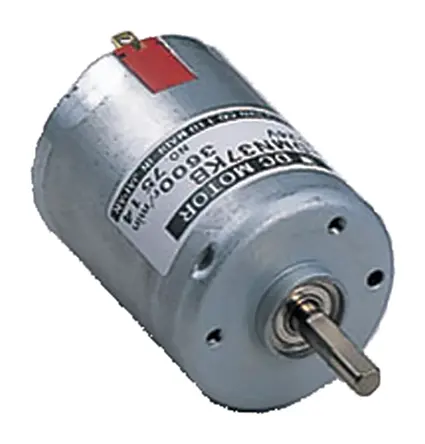 Produktfoto 1 von NIDEC ADVANCED MOTOR DMN37 Bürstenmotor Gleichstrommotor bis 24.5 mNm, 24 V / 9.2 W, 3600 rpm, Wellen-Ø 14.6 mm, 38.4 mm