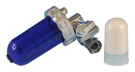Produktfoto 1 von RS PRO Kalkhemmer Polyphosphat, 7 bar, 30 L/min 2 x 15 mm