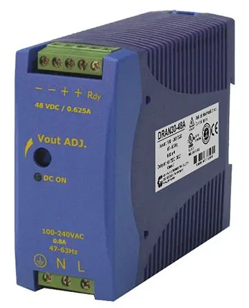 Produktfoto 1 von Chinfa DRAN30 DIN-Schienen Netzteil 264V ac AC / 1.25 A 24V dc DC 30 W