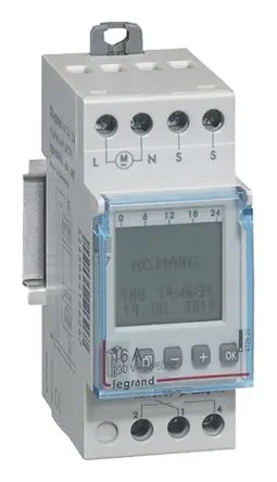 Produktfoto 1 von Legrand Timer-Lichtschalter, s 230V, Schraube, 56 Speicherplätze