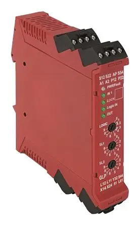 Produktfoto 1 von Allen Bradley 440R / GuardLocking Sicherheitsrelais 24V dc, 1 Sicherheitskontakte, 1 Hilfsschalter EN ISO 13849-1, EN