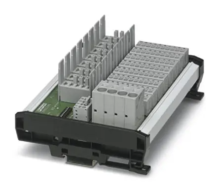 Produktfoto 1 von Phoenix Contact, 2905240, Überspannungsableiter, , DIN-Schienen, 130V ac CBB 08 2X4RC-PT