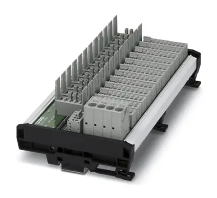 Produktfoto 1 von Phoenix Contact, 2905241, Überspannungsableiter, , DIN-Schienen 0.5kA CBB 12 2X6RC-PT