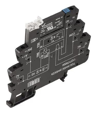 Produktfoto 1 von Weidmüller TOS Halbleiter-Interfacerelais 3V dc, 48 V dc DIN-Hutschiene Schraube