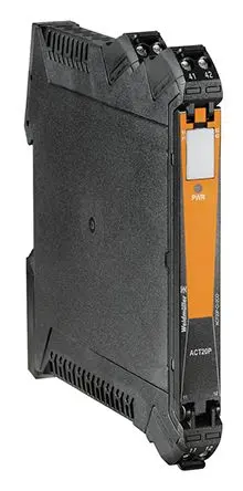 Produktfoto 1 von Weidmüller Serie ACT20P Signalwandler 20V dc, 30 V dc, Digital 0 → 20 mA EIN / Strom 0 → 20 mA AUS DIN-Hutschiene, ATEX