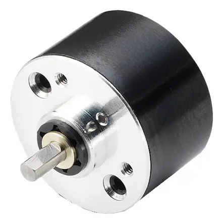 Produktfoto 1 von Portescap Untersetzungsgetriebe Getriebe / 0.7 Nm 5000rpm, Ø 24 mm, Schaft-Ø 3 mm, 24 mm x 24 mm x 25.4 mm