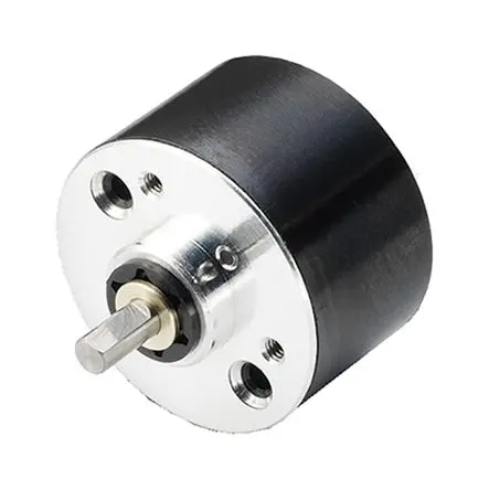 Produktfoto 1 von Portescap Untersetzungsgetriebe Getriebe / 0.7 Nm 5000U/min, Ø 24 mm, Schaft-Ø 3 mm, 24 mm x 24 mm x 28.4mm