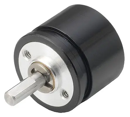Produktfoto 1 von Portescap 484:1 Planetengetriebe Getriebe / 1 Nm 7500U/min, Ø 16 mm, Schaft-Ø 3 mm, 16 mm x 16 mm x 38.3mm