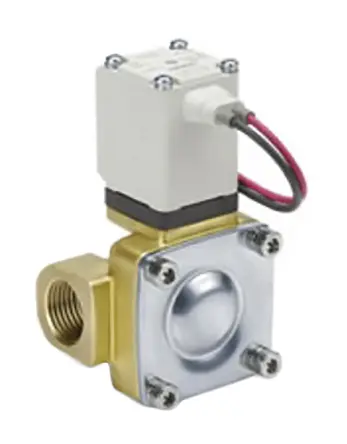 Produktfoto 1 von SMC VXD Pneumatik-Magnetventil 2/2 G1, Magnet/Vorsteuerung/Feder-betätigt 230V ac