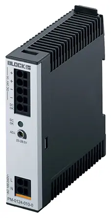 Produktfoto 1 von Block PM DIN-Schienen Netzteil Getaktet 24V dc / 1A 24W 85 → 264 V ac / 120 → 373V dc