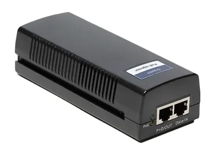 Produktfoto 1 von FLIR Netzteil POE-Injektor 100/240 V ac Input / 56 V dc Output, 320 mA 15.4 W 1 Port 145 mm L. 61 mm B. 40 mm T.