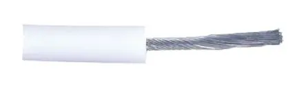 Produktfoto 1 von Alpha Wire Hookup Wire Silicone Schaltdraht 1.3 mm², 16 AWG 30.5 m Weiß Ø 0.164 Zoll 41 Litzen Silikongummi