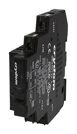 Produktfoto 1 von Sensata Crydom DR DIN-Schienen Halbleiterrelais Einschalten bei Spannungsnulldurchgang 600 V ac / 12 A dc