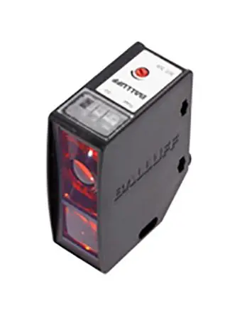 Produktfoto 1 von BALLUFF BOS 50K Kubisch Optischer Sensor, Hintergrundunterdrückung, PnP Ausgang, Anschluss