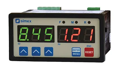 Produktfoto 1 von Simex LED-Display Abwärts, Aufwärts Zähler Automatisch, manuell 3-stellig Impuls max. 10kHz 230 V ac