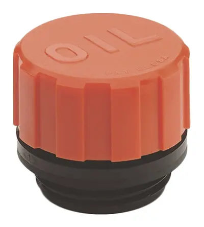 Produktfoto 1 von Elesa G Technopolymer auf Polyamidbasis Hydraulik-Einfüllstutzen mit Entlüftung Orange, Ø 70 mm