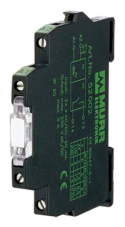 Produktfoto 1 von Murrelektronik Limited MIRO Halbleiter-Interfacerelais 48V dc, 5 V dc DIN-Hutschiene Schraube