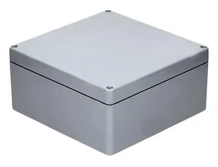 Produktfoto 1 von RS PRO GRJ; Gehäuse; Polyethylenterephthalat; Grau IP66 Breite 160 mm Höhe 90 mm Länge 360 mm