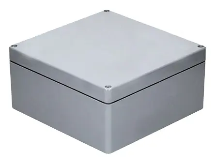 Produktfoto 1 von RS PRO GRJ; Gehäuse; Polyethylenterephthalat; Grau IP66 Breite 75 mm Höhe 55 mm Länge 190 mm