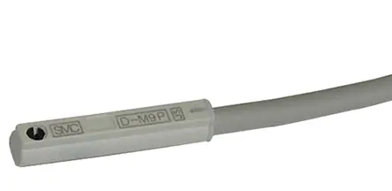 Produktfoto 1 von SMC Reedschalter D-M9 3-Draht-Kabel mit offenem Ende Direkt PnP Halbleiterrelais 28 V dc LED Signalleuchten