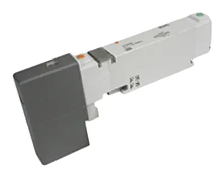 SMC VQC1000 Pneumatik-Magnetventil 5/2 Oberflächenmontage, Magnet/Magnet-betätigt 24V dc
