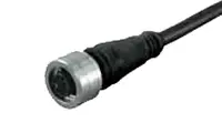 Produktfoto 1 von Molex 120065, 8-polig Sensor-Betätigungselementkabel, M12, Rechtwinklig Buchse 8 / Nicht abgeschlossen Stecker, Länge 2
