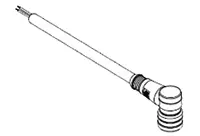 Produktfoto 1 von Molex 120065, 5-polig Sensor-Betätigungselementkabel, M12 Buchse 5 / Nicht abgeschlossen Stecker, Länge 5 m