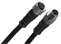 Produktfoto 1 von Molex 120007, 4-polig Sensor-Betätigungselementkabel, M12, Gerade Buchse 4 / M12, Gerade Stecker, Länge 0.60 m