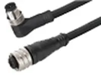Produktfoto 1 von Molex 120098, 5-polig Sensor-Betätigungselementkabel, M12, Rechtwinklig Buchse 5 / M12 Micro Change Stecker, Länge 2 m