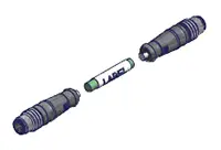 Produktfoto 1 von Molex 120108, 4-polig Sensor-Betätigungselementkabel, M12, Gerade Stecker 4 / M12, Gerade Stecker, Länge 15 m