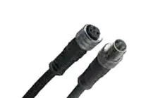 Produktfoto 1 von Molex 120087, 4-polig Sensor-Betätigungselementkabel, Gerade Buchse 4 / Gerade Stecker, Länge 1 m
