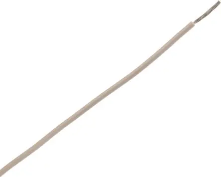 Produktfoto 1 von Alpha Wire Hookup Wire PVC Umweltbeständige Leitungen 305 m Weiß 7 Litzen Polyvinylchlorid