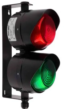 Produktfoto 1 von Moflash LED TL LED LED-Signalleuchte Keine Summer-Komponente 2-stufig Linse Rot, Grün, Gelb 280V ac/dc