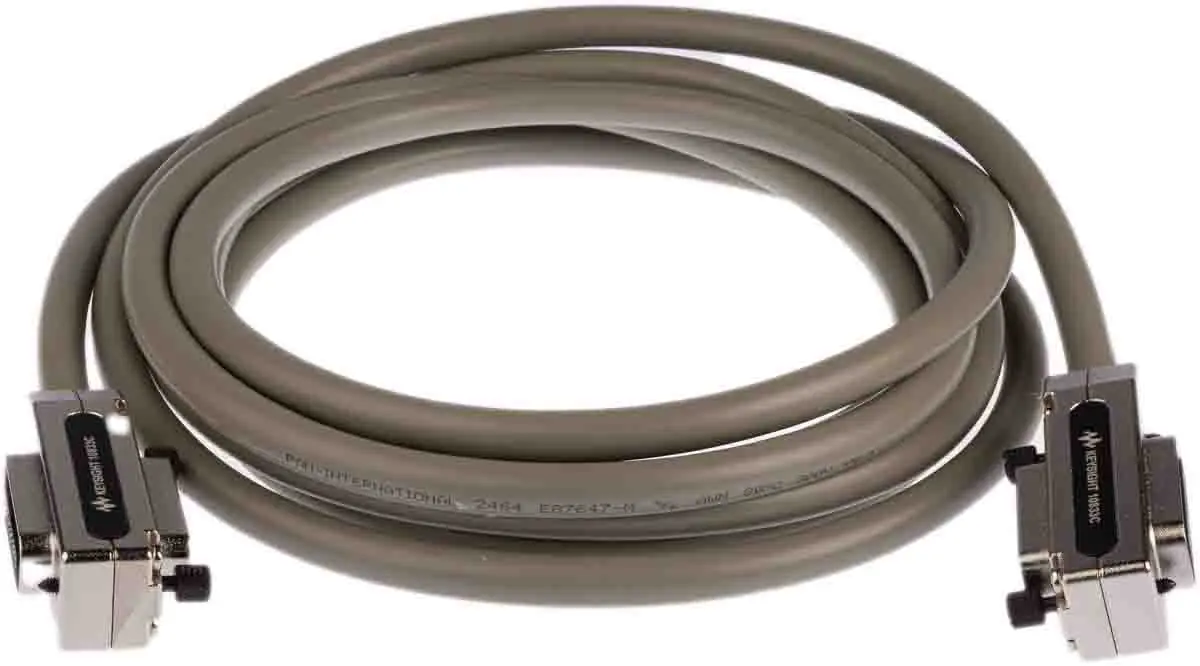 Produktfoto 1 von Keysight Technologies Parallel-Kabel GPIB Stecker GPIB Stecker L. 4 m, Grau