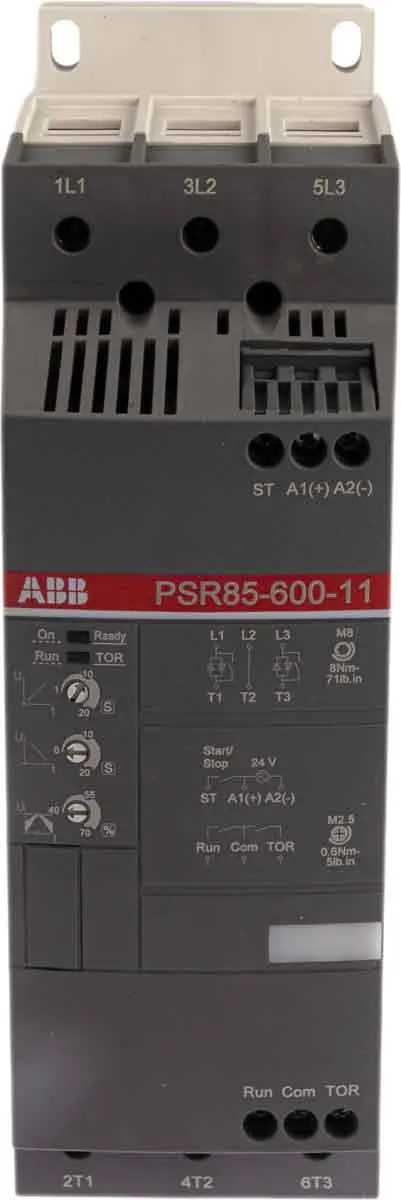 Produktfoto 1 von ABB PSR Sanftstarter 3-phasig 45 kW, 208 → 600 V ac / 85 A