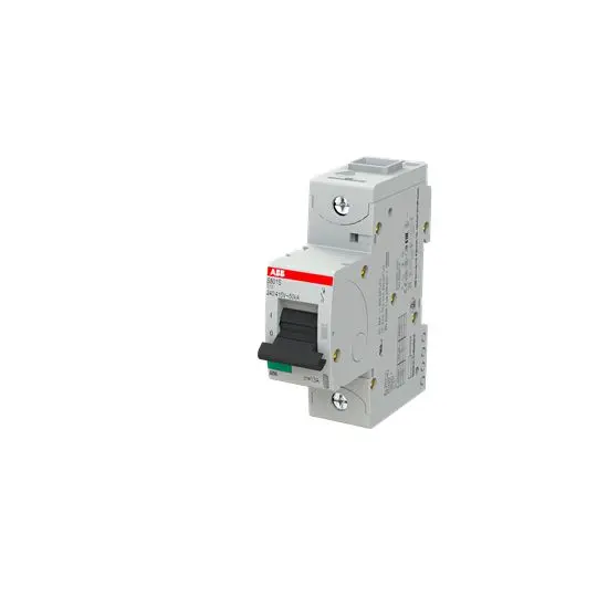 Produktfoto 1 von ABB S800S Miniaturüberlastschalter Typ C, Pol 1-polig 13 A 240 V ac, Abschaltvermögen 50 kA