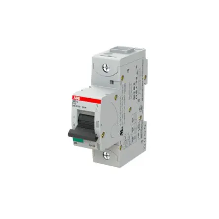 Produktfoto 1 von ABB S800S Miniaturüberlastschalter Typ D, Pol 1-polig 10A 240V ac, Abschaltvermögen 50 kA