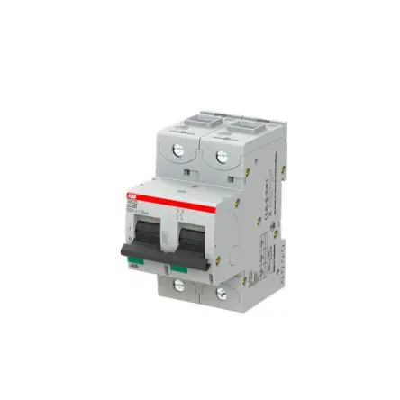 Produktfoto 1 von ABB S802S Miniaturüberlastschalter UC-B, Pol 2-polig 80A, Abschaltvermögen 50 kA 500 V dc