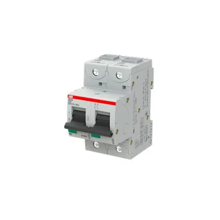 Produktfoto 1 von ABB S802N Miniaturüberlastschalter Typ C, Pol 2-polig 40A 690V ac, Abschaltvermögen 36 kA