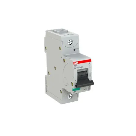Produktfoto 1 von ABB S800S Miniaturüberlastschalter Typ B, Pol 1-polig 16A 240V ac, Abschaltvermögen 50 kA