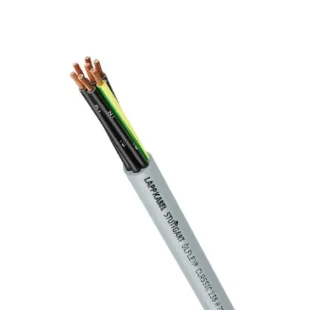 Produktfoto 1 von Lapp CY Steuerkabel, 7-adrig x 1 mm² 17 AWG Ungeschirmt Grau, 50 m, Halogenfrei