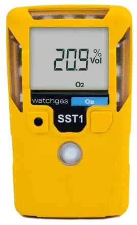 Produktfoto 1 von Watchgas SST1 Gasdetektor für Sauerstoff LCD-Hintergrundbeleuchtung 10s, Kesselräume, Standortwartung, Bergbau,