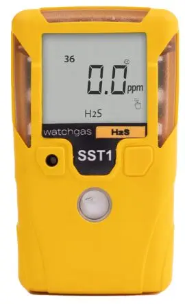 Produktfoto 1 von Watchgas SST1 Gasdetektor für H2S LCD-Hintergrundbeleuchtung 10s, Stromerzeugung, Kesselräume, Standortwartung,
